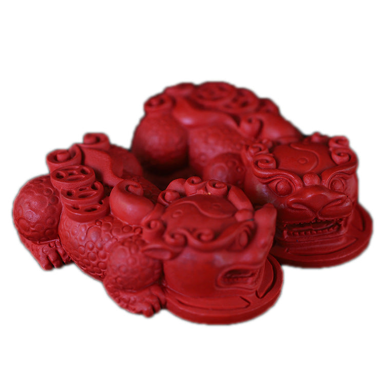 Vermilion Pixiu ornaments