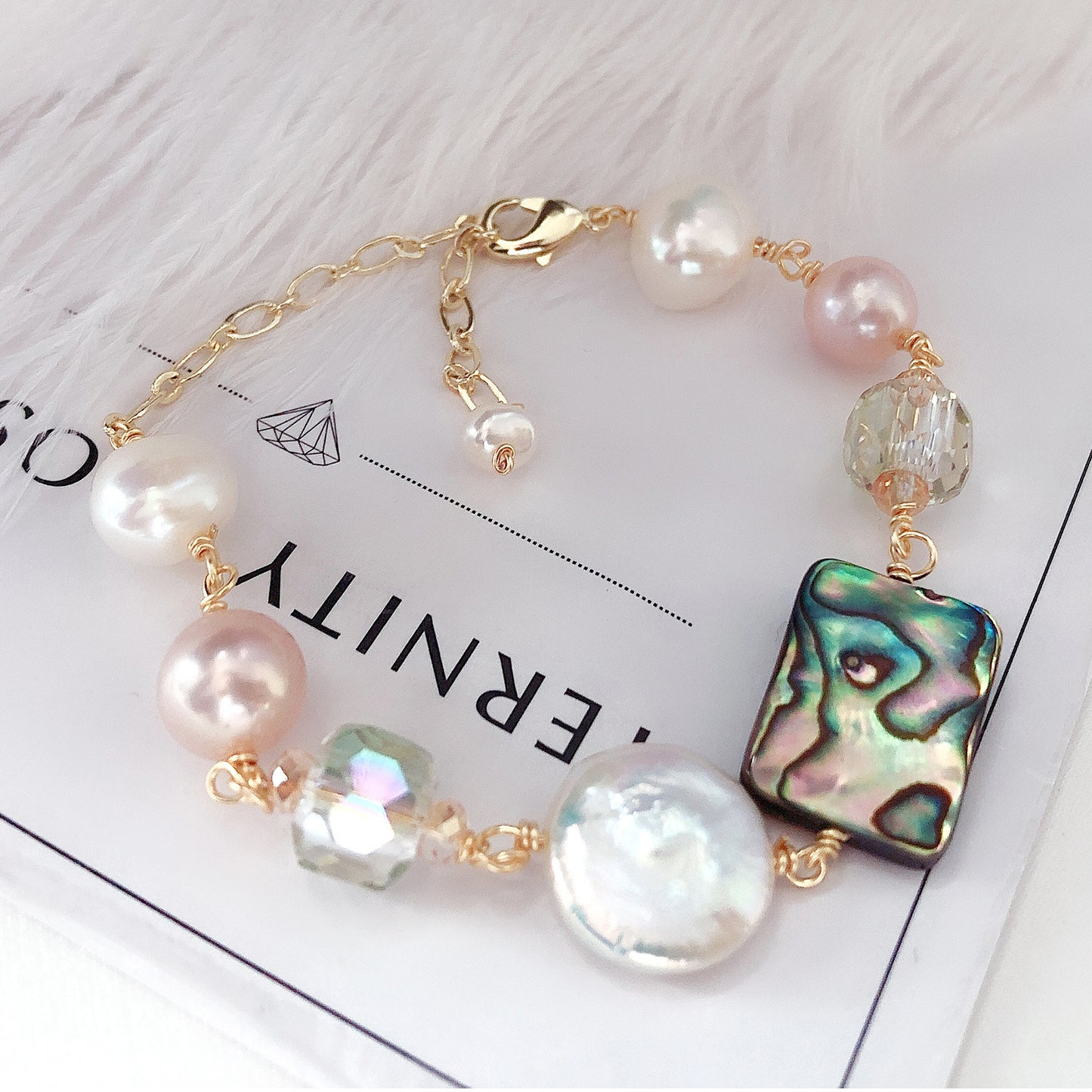 Pearl bracelet #10 Baroque