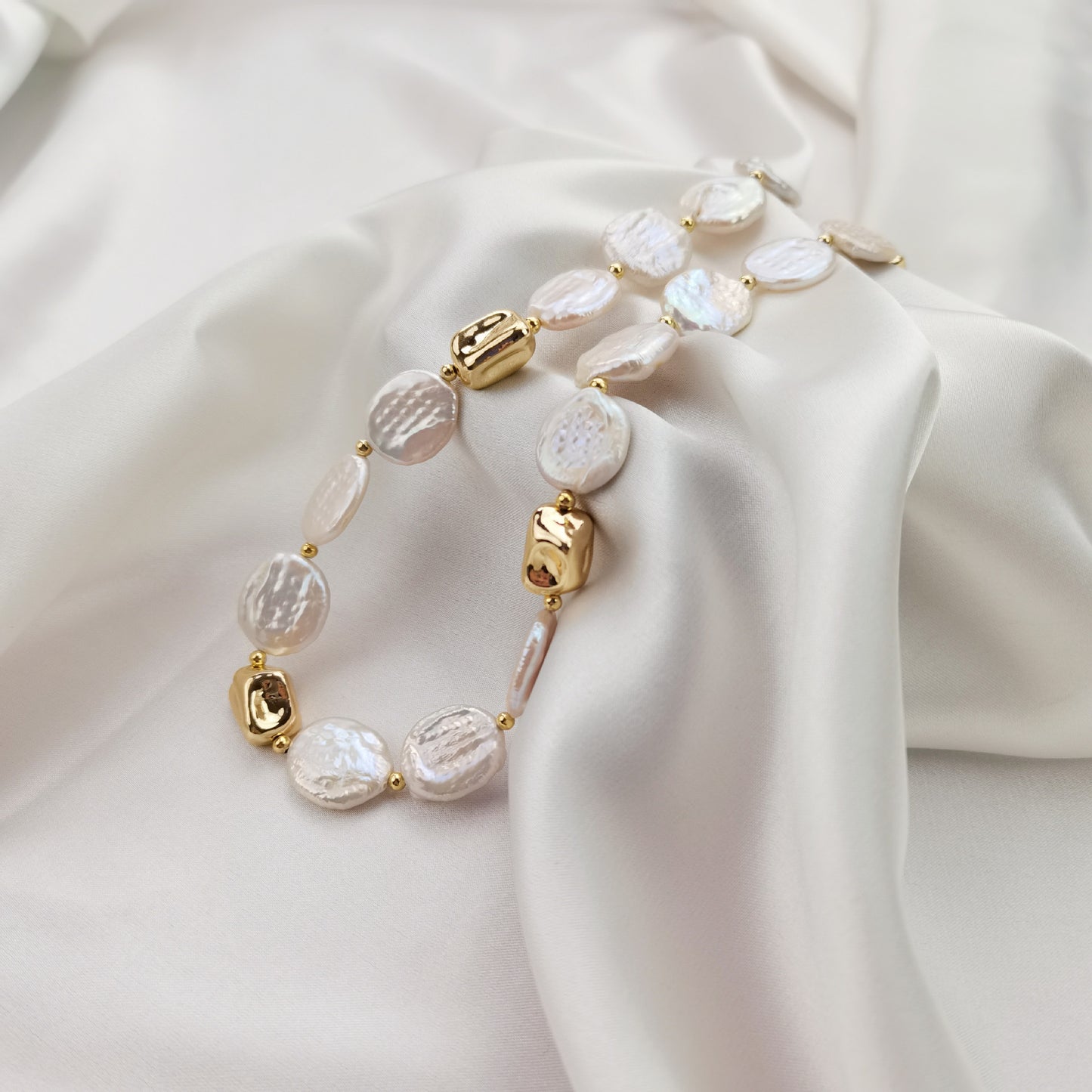 Pearl necklace #16 Baroque