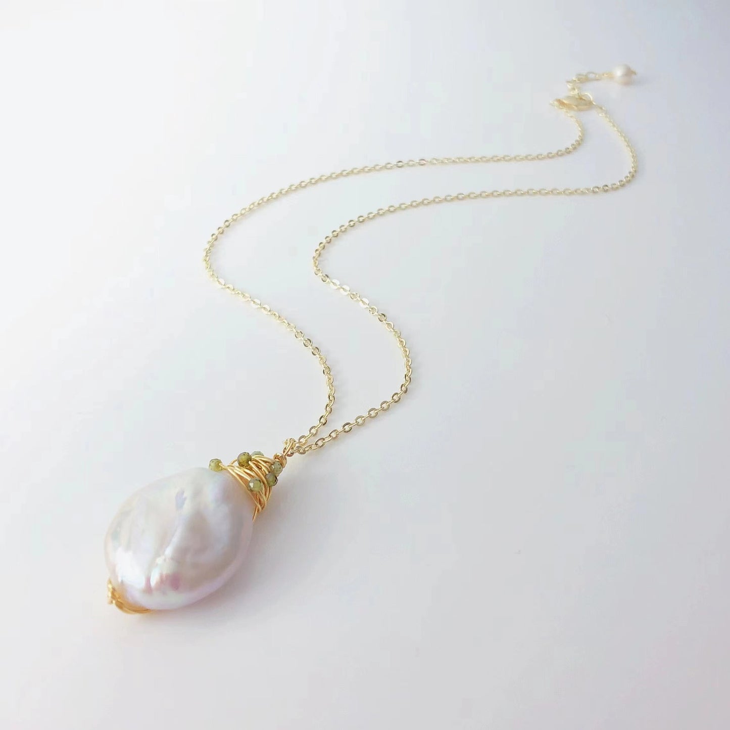 Pearl necklace #17 Baroque