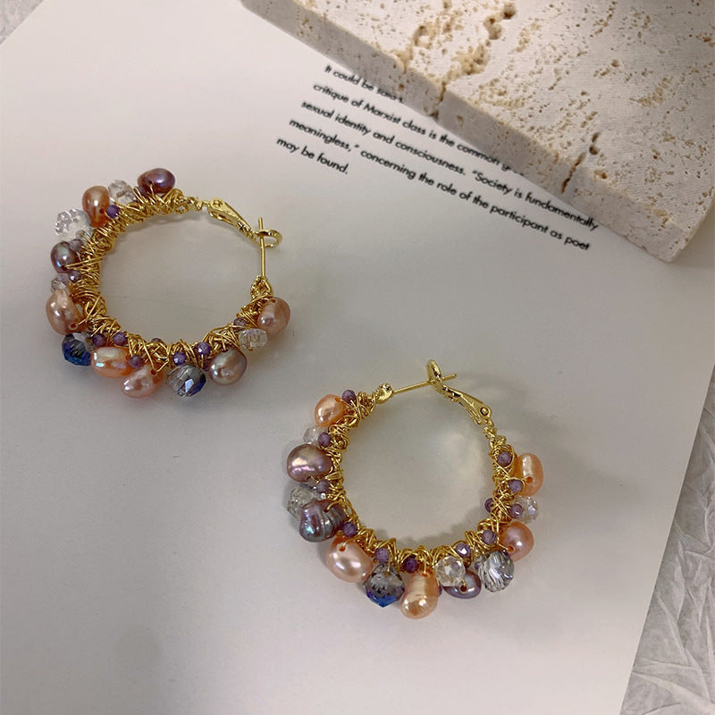 Pearl earrings #23