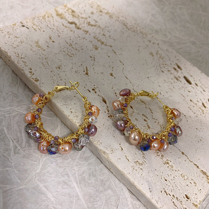 Pearl earrings #23