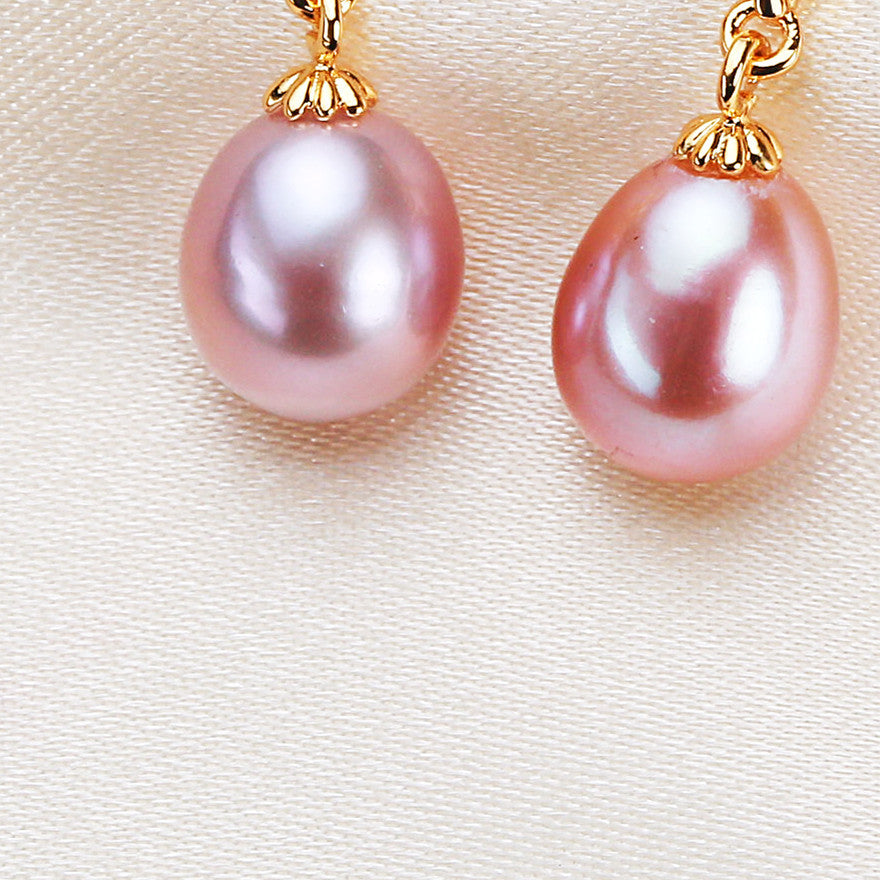 Pearl earrings #9